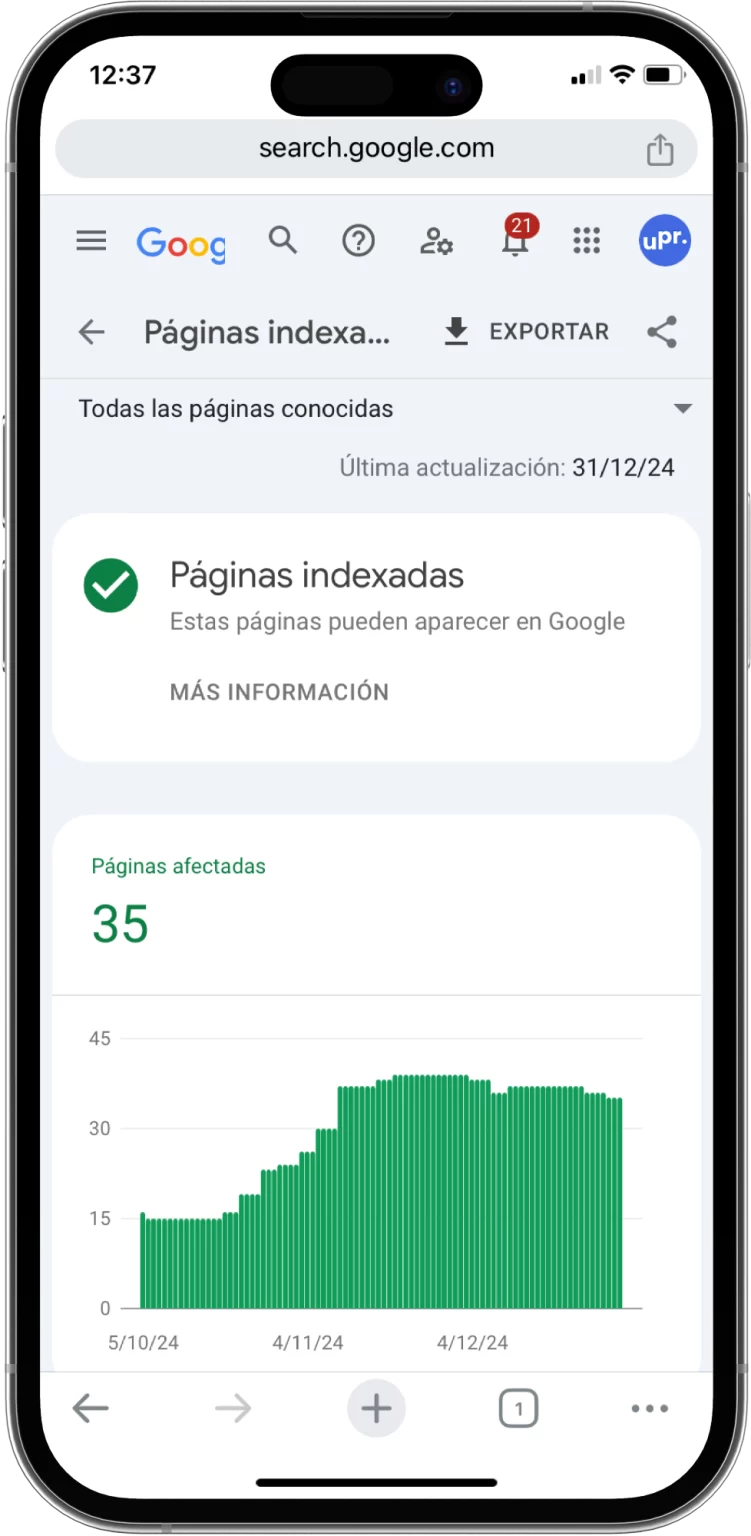 Uppper-aumento-páginas-indexadas